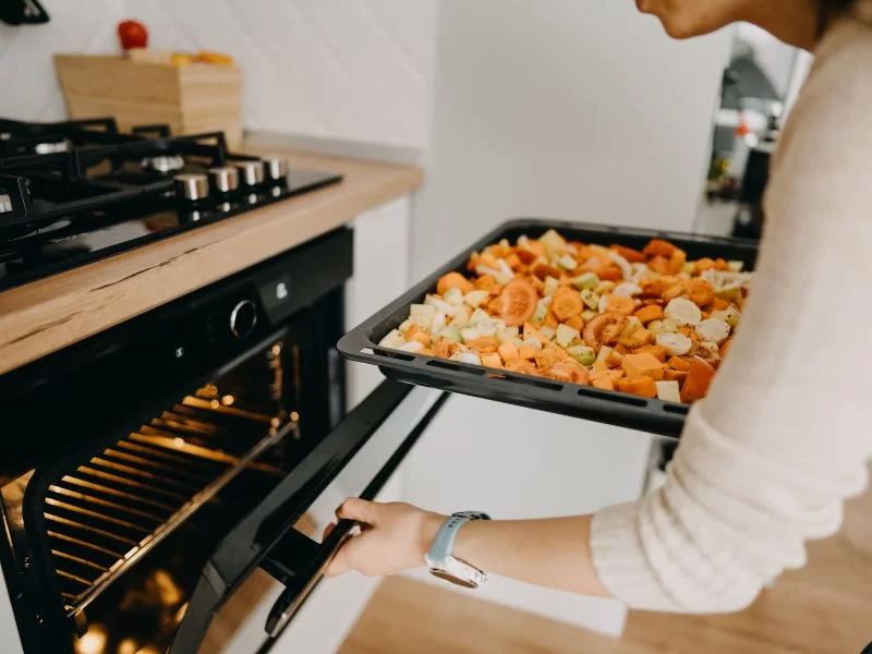 forno ou micro-ondas